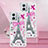 Coque Silicone Housse Etui Gel Bling-Bling YB1 pour Motorola Moto G 5G (2023) Or Rose