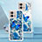 Coque Silicone Housse Etui Gel Bling-Bling YB1 pour Motorola Moto G Stylus (2023) 4G Bleu