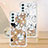 Coque Silicone Housse Etui Gel Bling-Bling YB1 pour Samsung Galaxy A24 4G Petit