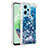 Coque Silicone Housse Etui Gel Bling-Bling YB1 pour Xiaomi Poco X5 5G Bleu