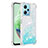 Coque Silicone Housse Etui Gel Bling-Bling YB1 pour Xiaomi Poco X5 5G Bleu Ciel