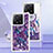 Coque Silicone Housse Etui Gel Bling-Bling YB1 pour Xiaomi Redmi K60 Ultra 5G Violet