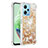 Coque Silicone Housse Etui Gel Bling-Bling YB1 pour Xiaomi Redmi Note 12 5G Or
