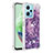 Coque Silicone Housse Etui Gel Bling-Bling YB1 pour Xiaomi Redmi Note 12 5G Violet