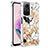 Coque Silicone Housse Etui Gel Bling-Bling YB1 pour Xiaomi Redmi Note 12S Or