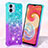 Coque Silicone Housse Etui Gel Bling-Bling YB2 pour Samsung Galaxy M04 Petit