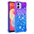 Coque Silicone Housse Etui Gel Bling-Bling YB2 pour Samsung Galaxy M04 Violet