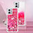 Coque Silicone Housse Etui Gel Bling-Bling YB3 pour Motorola Moto G 5G (2023) Rose Rouge