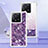 Coque Silicone Housse Etui Gel Bling-Bling YB3 pour Xiaomi Mi 13T Pro 5G Violet