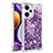 Coque Silicone Housse Etui Gel Bling-Bling YB3 pour Xiaomi Redmi Note 12 Turbo 5G Violet