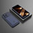 Coque Silicone Housse Etui Gel KC1 pour Apple iPhone 15 Pro Max Bleu