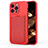 Coque Silicone Housse Etui Gel KC2 pour Apple iPhone 13 Pro Max Rouge