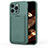 Coque Silicone Housse Etui Gel KC2 pour Apple iPhone 15 Pro Max Vert