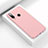 Coque Silicone Housse Etui Gel Line C01 pour Huawei P30 Lite XL Rose