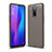 Coque Silicone Housse Etui Gel Line C01 pour Oppo R17 Pro Gris