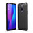 Coque Silicone Housse Etui Gel Line C01 pour Oppo R17 Pro Noir