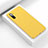 Coque Silicone Housse Etui Gel Line C01 pour Samsung Galaxy Note 10 Jaune