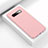 Coque Silicone Housse Etui Gel Line C01 pour Samsung Galaxy S10 5G Rose