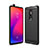 Coque Silicone Housse Etui Gel Line C01 pour Xiaomi Mi 9T Noir