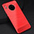 Coque Silicone Housse Etui Gel Line C02 pour Huawei Mate 30 5G Rouge