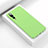 Coque Silicone Housse Etui Gel Line C02 pour Huawei P20 Pro Vert