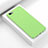 Coque Silicone Housse Etui Gel Line C02 pour Oppo R15X Vert