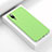 Coque Silicone Housse Etui Gel Line C03 pour Huawei P20 Vert