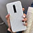 Coque Silicone Housse Etui Gel Line C03 pour Xiaomi Redmi K20 Pro Blanc