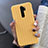 Coque Silicone Housse Etui Gel Line C04 pour Xiaomi Redmi Note 8 Pro Jaune