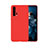 Coque Silicone Housse Etui Gel Line C07 pour Huawei Honor 20 Pro Rouge