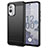 Coque Silicone Housse Etui Gel Line MF1 pour Nokia X30 5G Noir