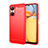 Coque Silicone Housse Etui Gel Line MF1 pour Xiaomi Poco C65 Rouge