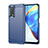 Coque Silicone Housse Etui Gel Line MF1 pour Xiaomi Redmi K30S 5G Bleu