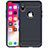 Coque Silicone Housse Etui Gel Line pour Apple iPhone X Petit