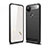 Coque Silicone Housse Etui Gel Line pour Google Pixel 4a Noir