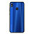 Coque Silicone Housse Etui Gel Line pour Huawei Honor V10 Lite Bleu