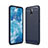 Coque Silicone Housse Etui Gel Line pour Nokia 2.3 Bleu