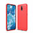 Coque Silicone Housse Etui Gel Line pour Nokia 2.3 Rouge