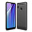 Coque Silicone Housse Etui Gel Line pour Samsung Galaxy A10s Noir