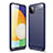 Coque Silicone Housse Etui Gel Line pour Samsung Galaxy F42 5G Petit