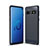 Coque Silicone Housse Etui Gel Line pour Samsung Galaxy S10 5G Bleu