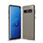 Coque Silicone Housse Etui Gel Line pour Samsung Galaxy S10 5G Gris