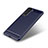 Coque Silicone Housse Etui Gel Line pour Samsung Galaxy S21 FE 5G Bleu