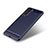 Coque Silicone Housse Etui Gel Line pour Samsung Galaxy S21 Plus 5G Bleu