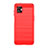 Coque Silicone Housse Etui Gel Line pour Samsung Galaxy XCover 6 Pro 5G Rouge