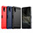 Coque Silicone Housse Etui Gel Line pour Sony Xperia Ace II SO-41B Petit