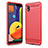 Coque Silicone Housse Etui Gel Line WL1 pour Samsung Galaxy A01 Core Rouge