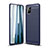 Coque Silicone Housse Etui Gel Line WL1 pour Samsung Galaxy Note 10 Lite Bleu