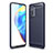 Coque Silicone Housse Etui Gel Line WL1 pour Xiaomi Mi 10T Pro 5G Bleu