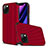 Coque Silicone Housse Etui Gel Line Z01 pour Apple iPhone 11 Pro Max Rouge